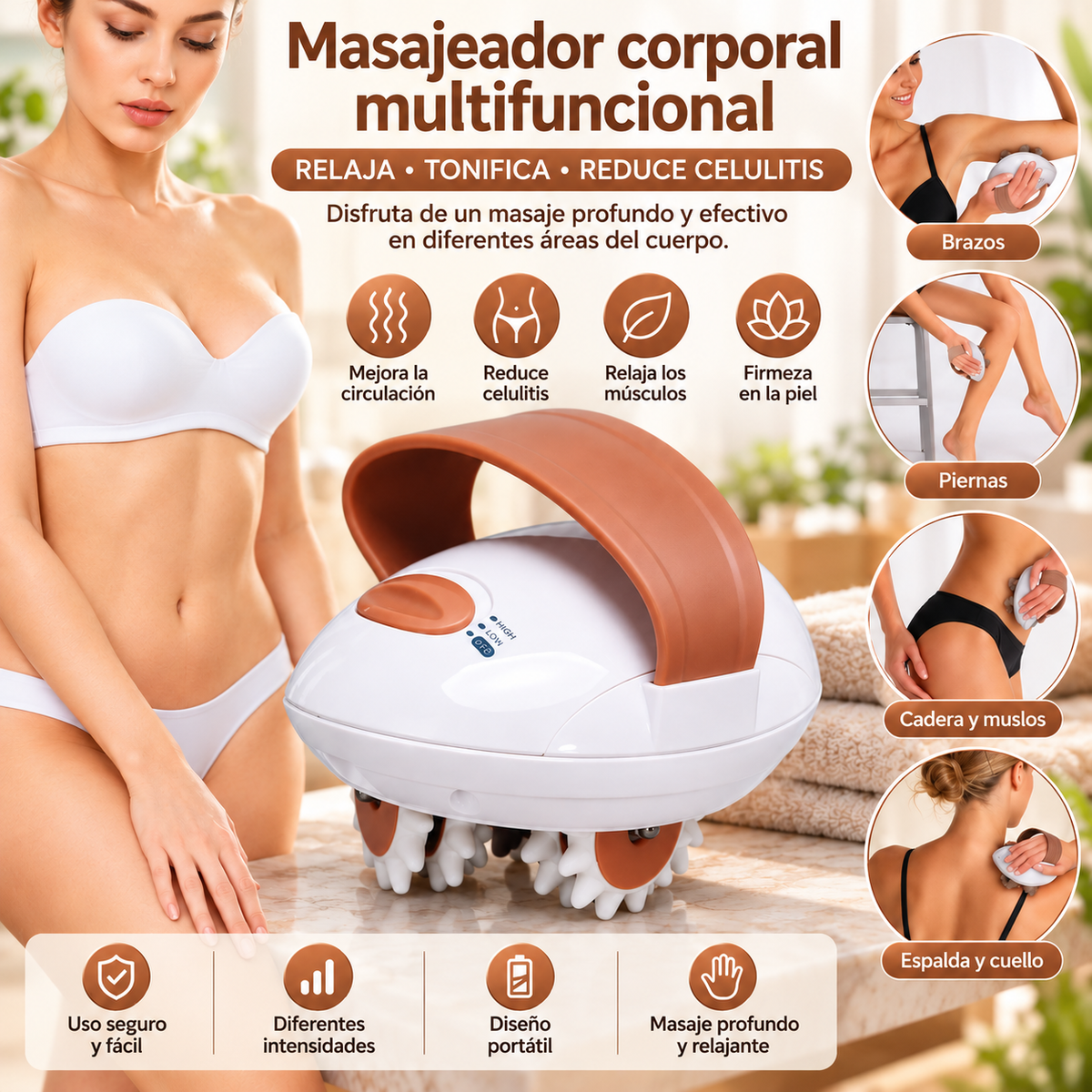 Masajeador anticelulitis