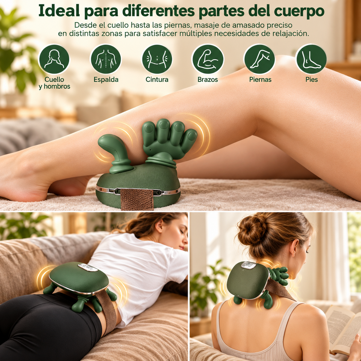 Masajeador de Cuello y Espalda 4D